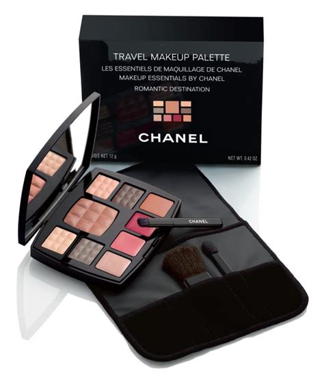 chanel travel makeup palette romantic destination|chanel les beiges warm eyeshadow.